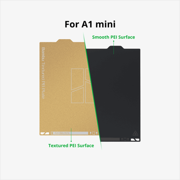 Bambu Lab Dual-Texture PEI Plate – A1 Mini