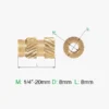 1/4"-8x8(10pcs)