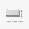 10x5x1mm(20pcs)