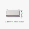 30x10x2mm(5pcs)