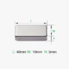 40x10x3mm(5pcs)