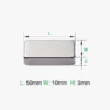 50x10x3mm(5pcs)