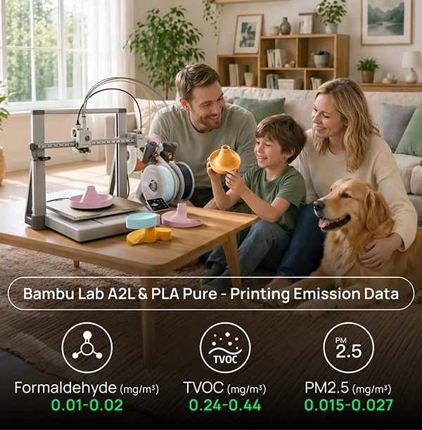 Bambu Lab PLA Pure - Filament with spool - 1kg - Image 3