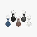 Bambu Lab PU Leather Keychain Holder for AirTag (5pcs)